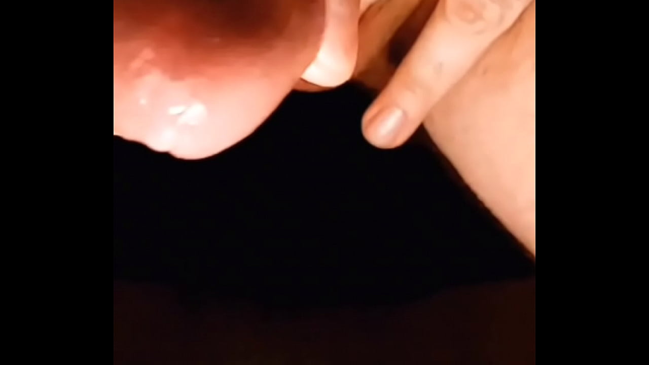 Solo play ends with cum blust