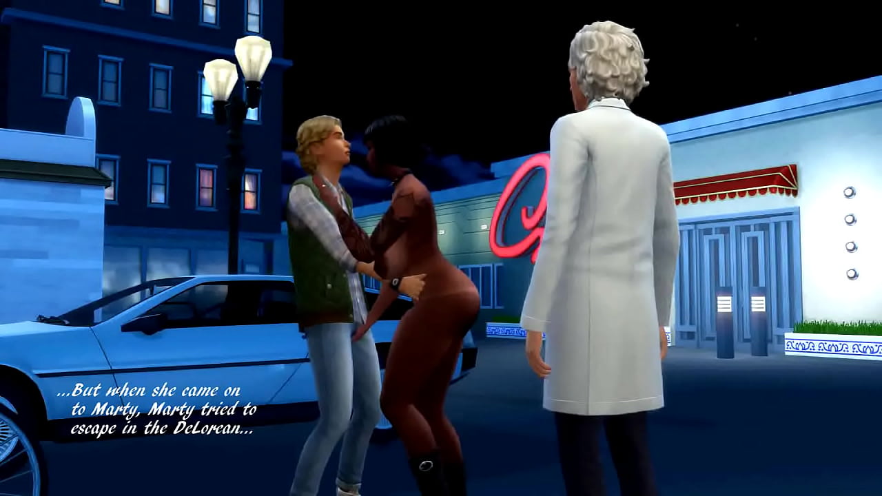 SIMS 4: A guy has lots of sex thanks to time travel