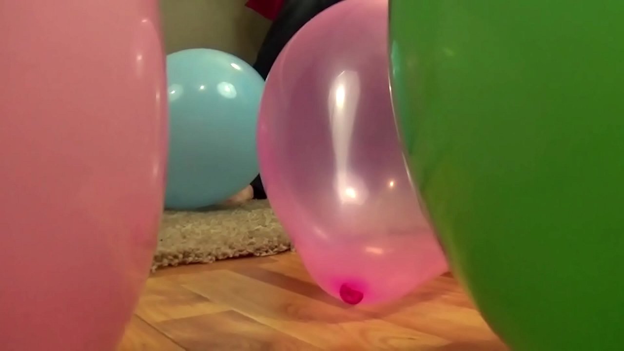 Popping Balloons With My Ass