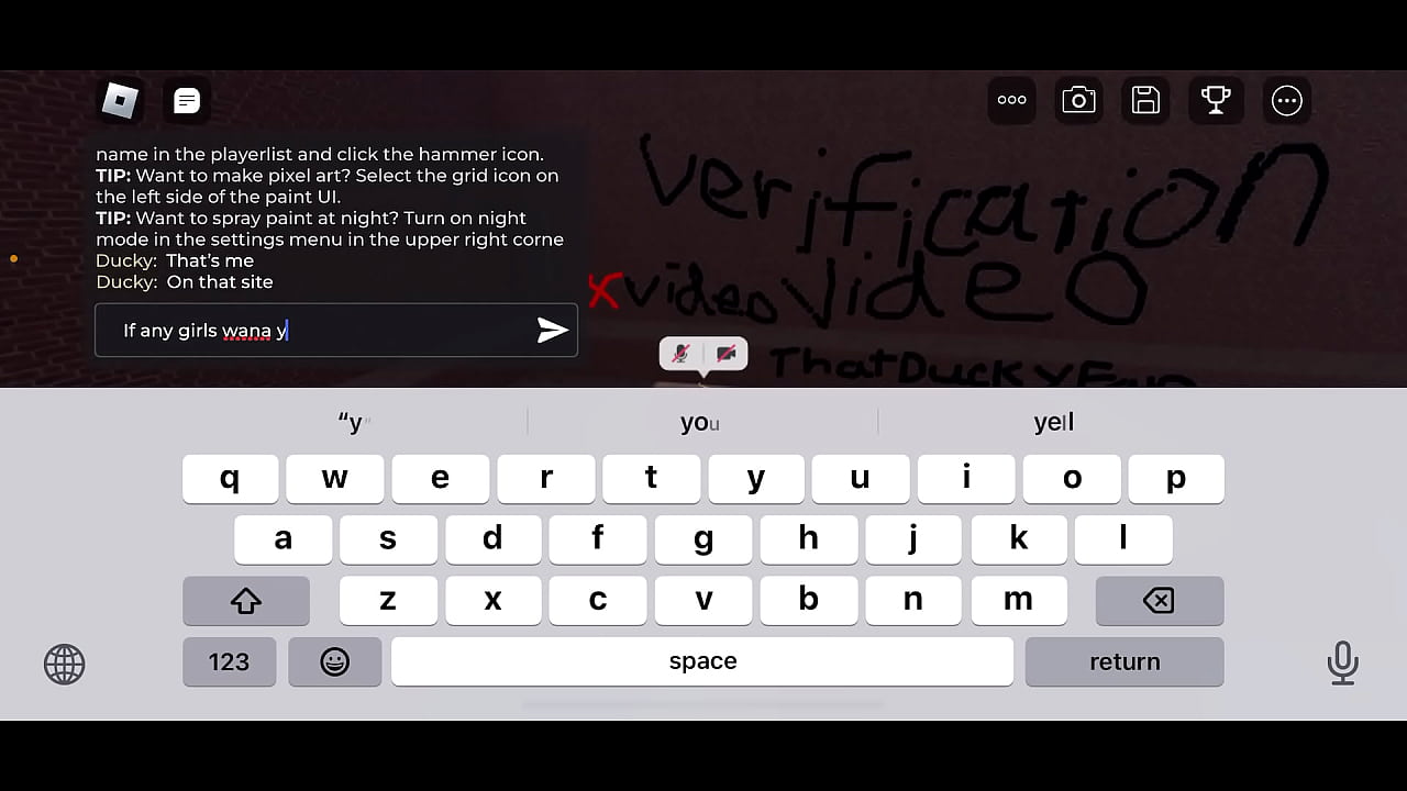 Roblox verify video