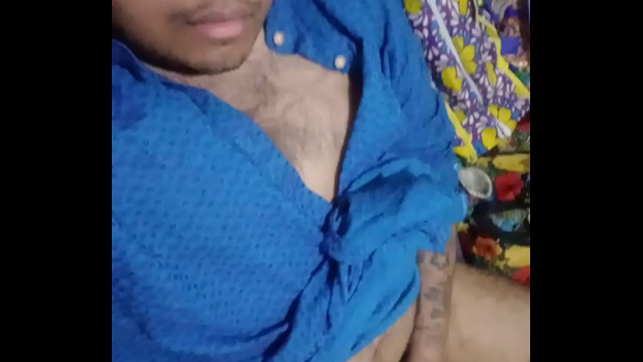 Brij Blue Indian Wear Wanking & Cumming