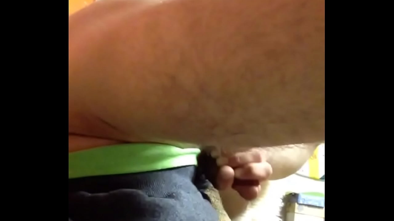 Sexy bear twink self sucks and shoots a hot cumshot into his mouth