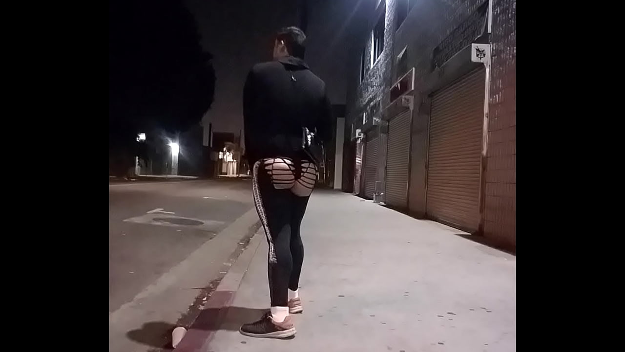 Gay Latino bubble butt selling my holes in the street