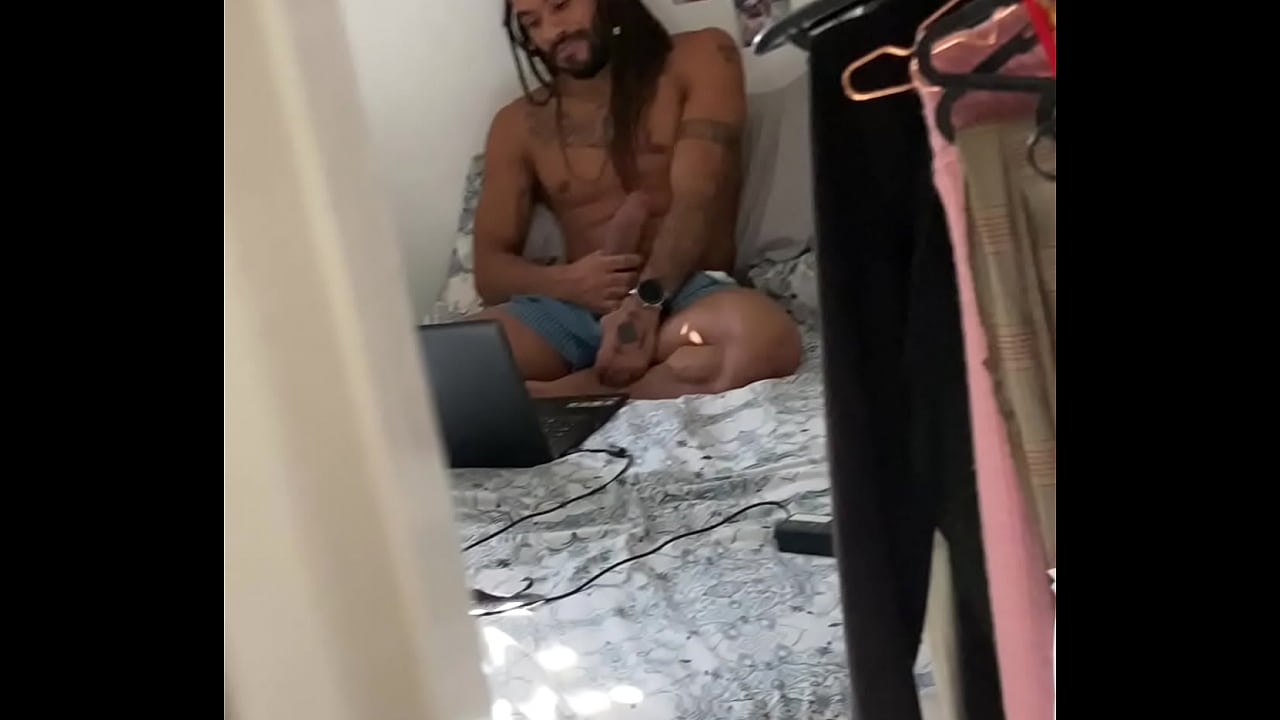 Someone filmed me cuming watching porn