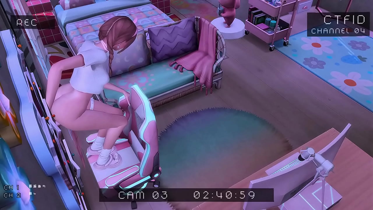 STEPBROTHER SPIES ON PERVERTED STEPSISTER USING HIDDEN CAMERA (SIMS   ANIME HENTAI   SFM)