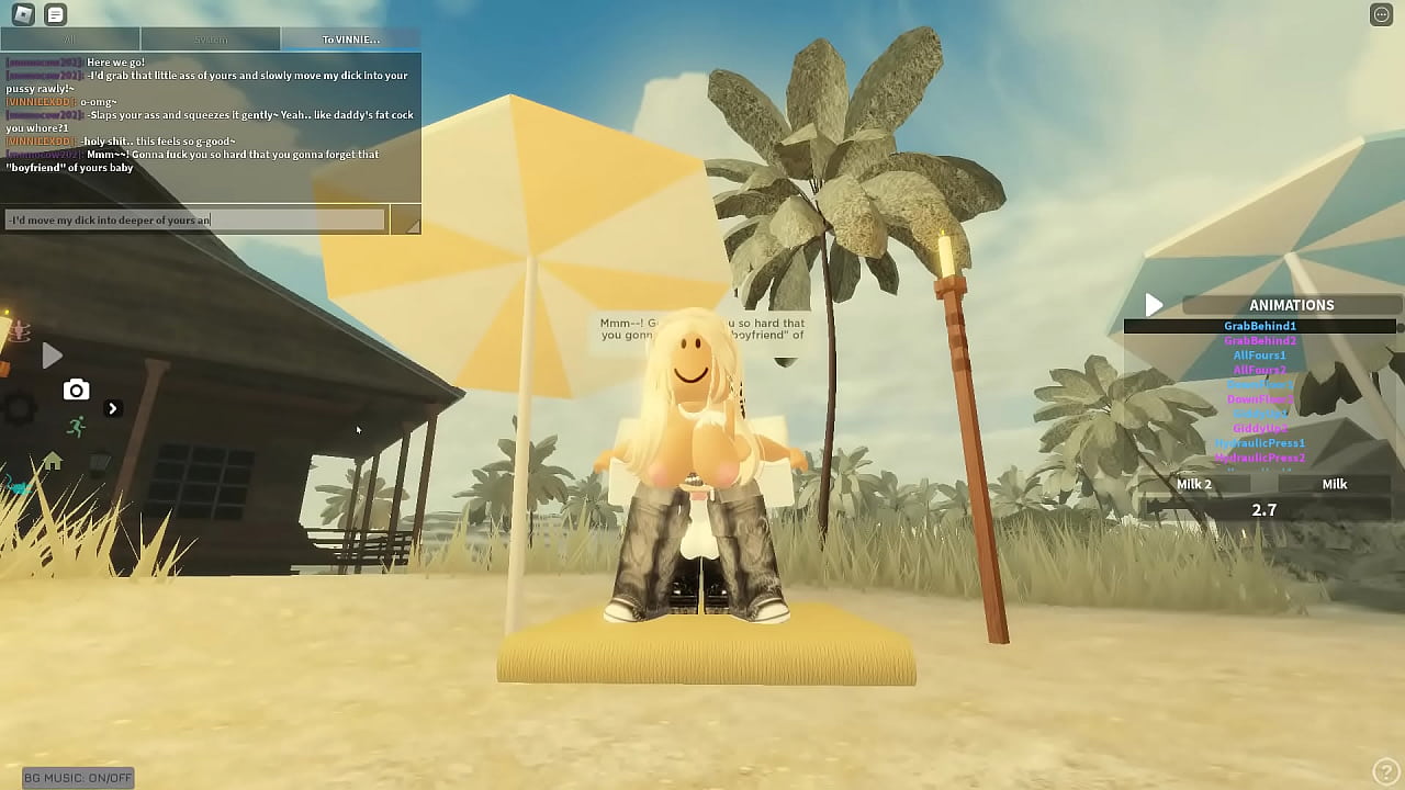 Roblox another blondie wanted some cock in her wet pussy