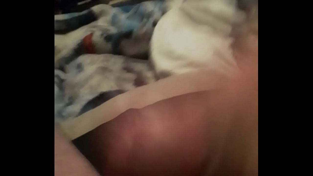 Stroking my thick bald cock