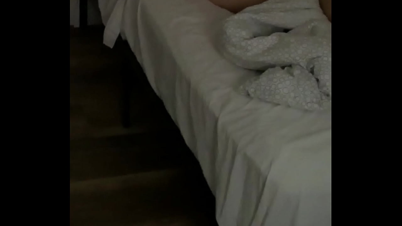 Sexy real amateur wife in panties sleeping homade thighs and feet in bed big ass and legs