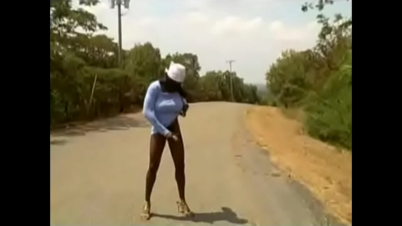 gay-Big Dong Shemale Hitchhiking