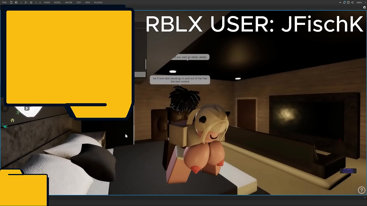 Fucking a fan on ROBLOX