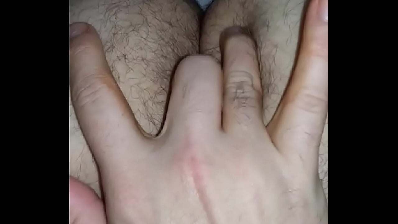 Fingering my right hairy asshole