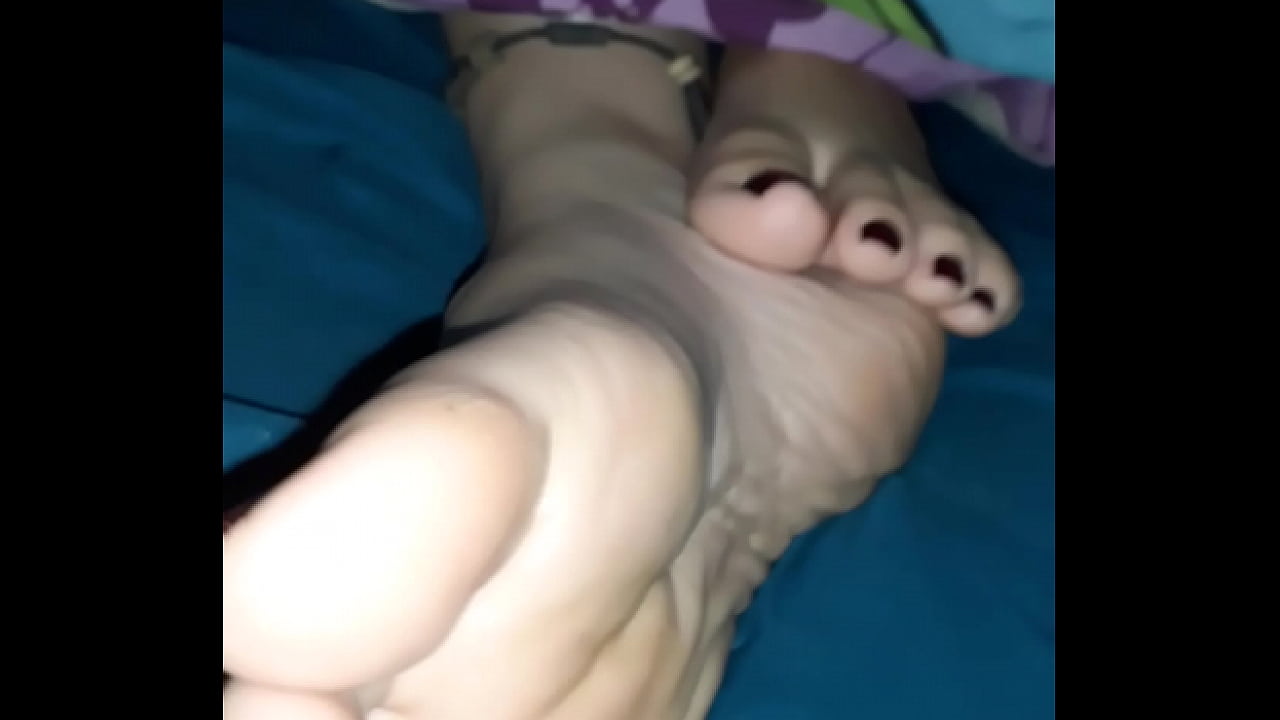 Sexy white punk feet and toes