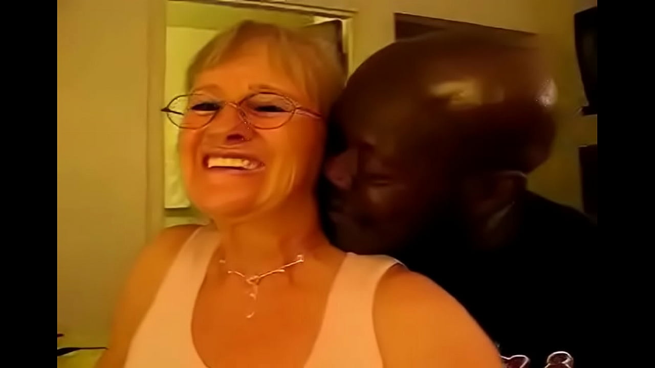 Amateur Homemade Granny and her Big Black Cock