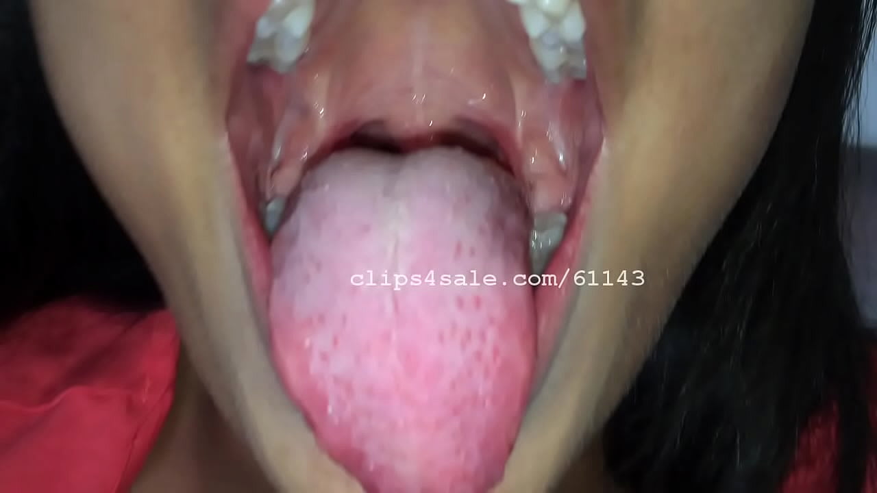 Mouth Fetish - Brandy Mouth Video 1