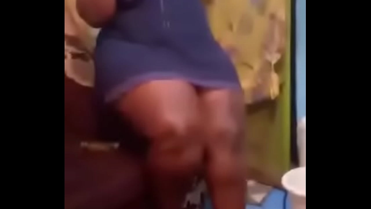 Afro Emily sexy moves in sexy short nightie shows sexy legs