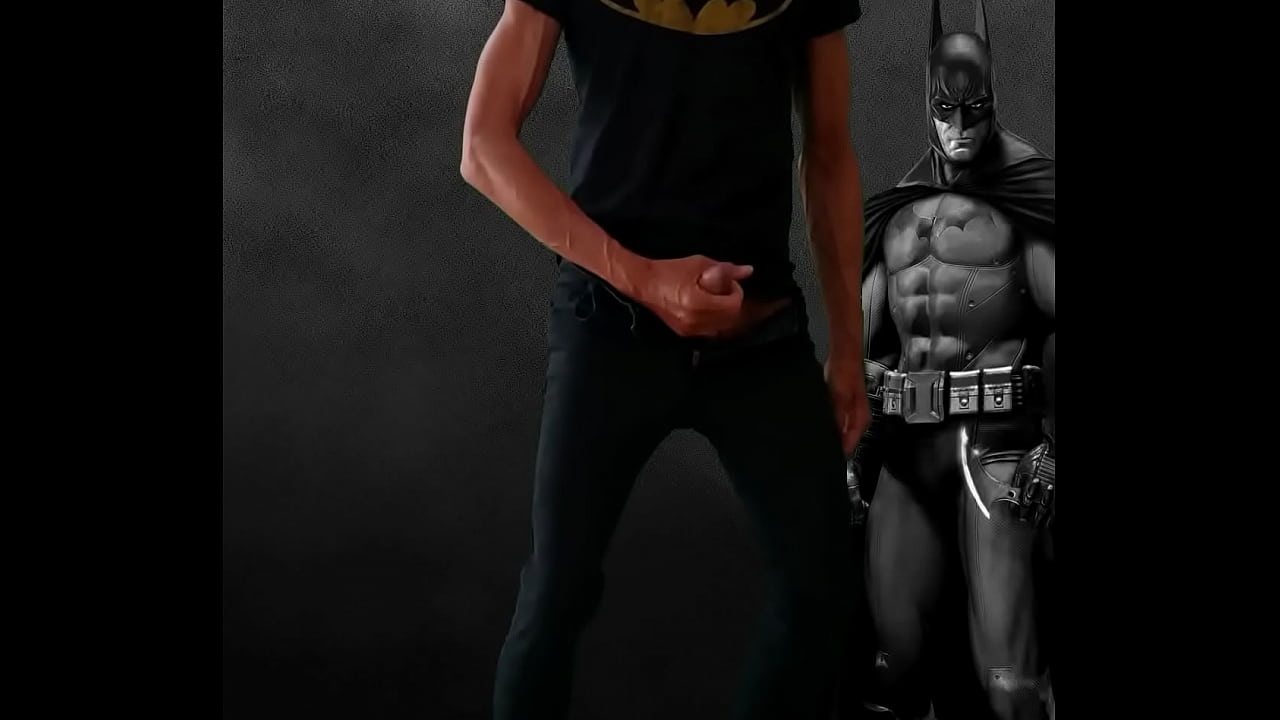 The Caped Crusader jerking