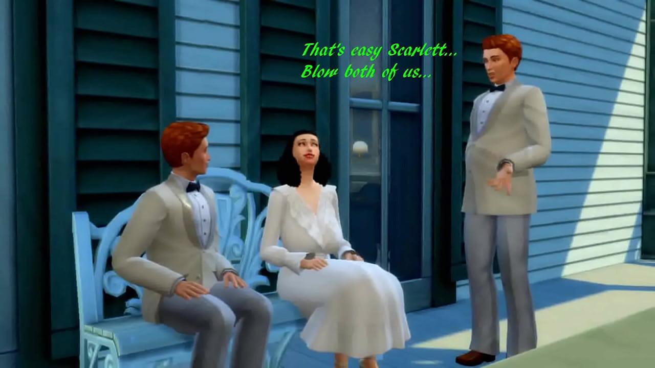 SIMS 4: The residents of Tara enjoy sex at home and in Atlanta