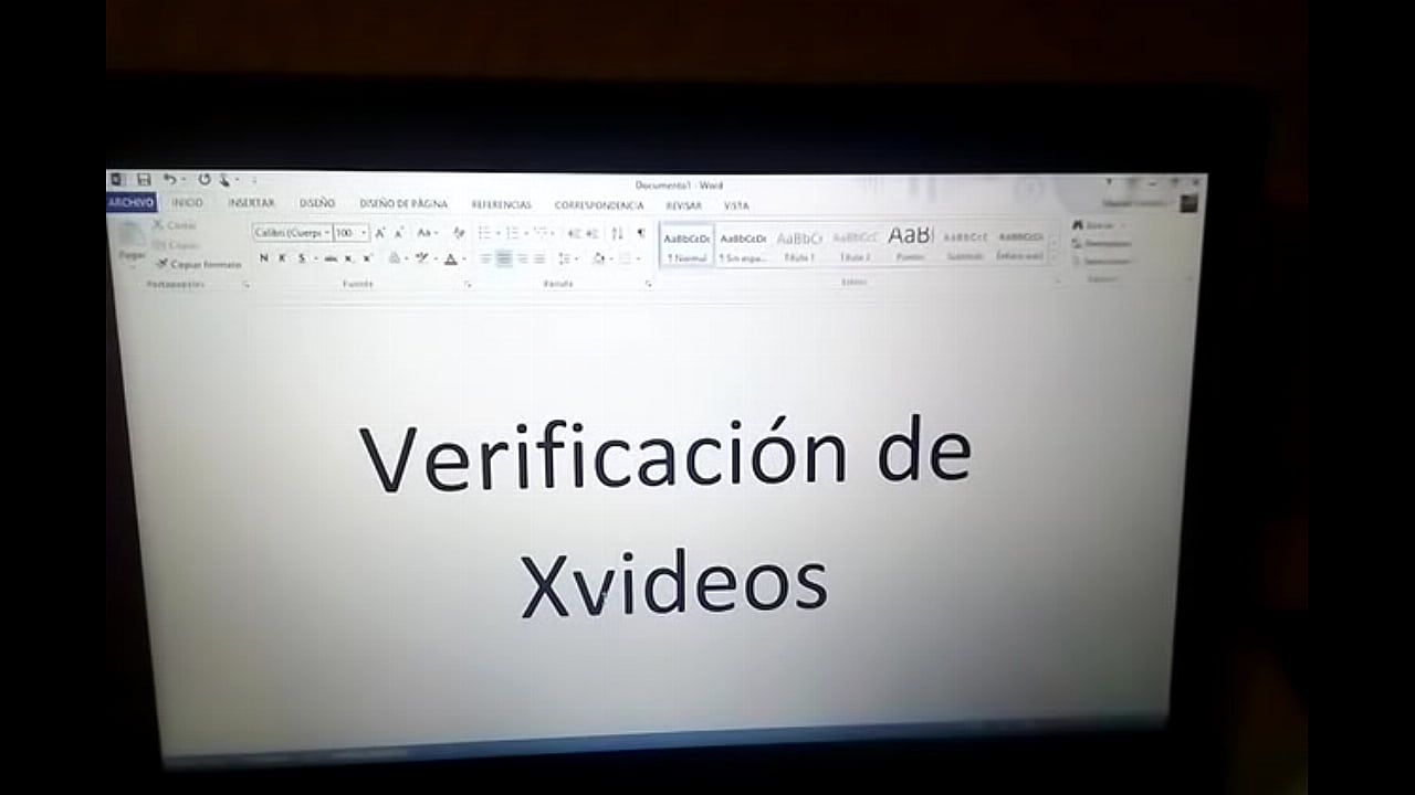 Vídeo de verificación