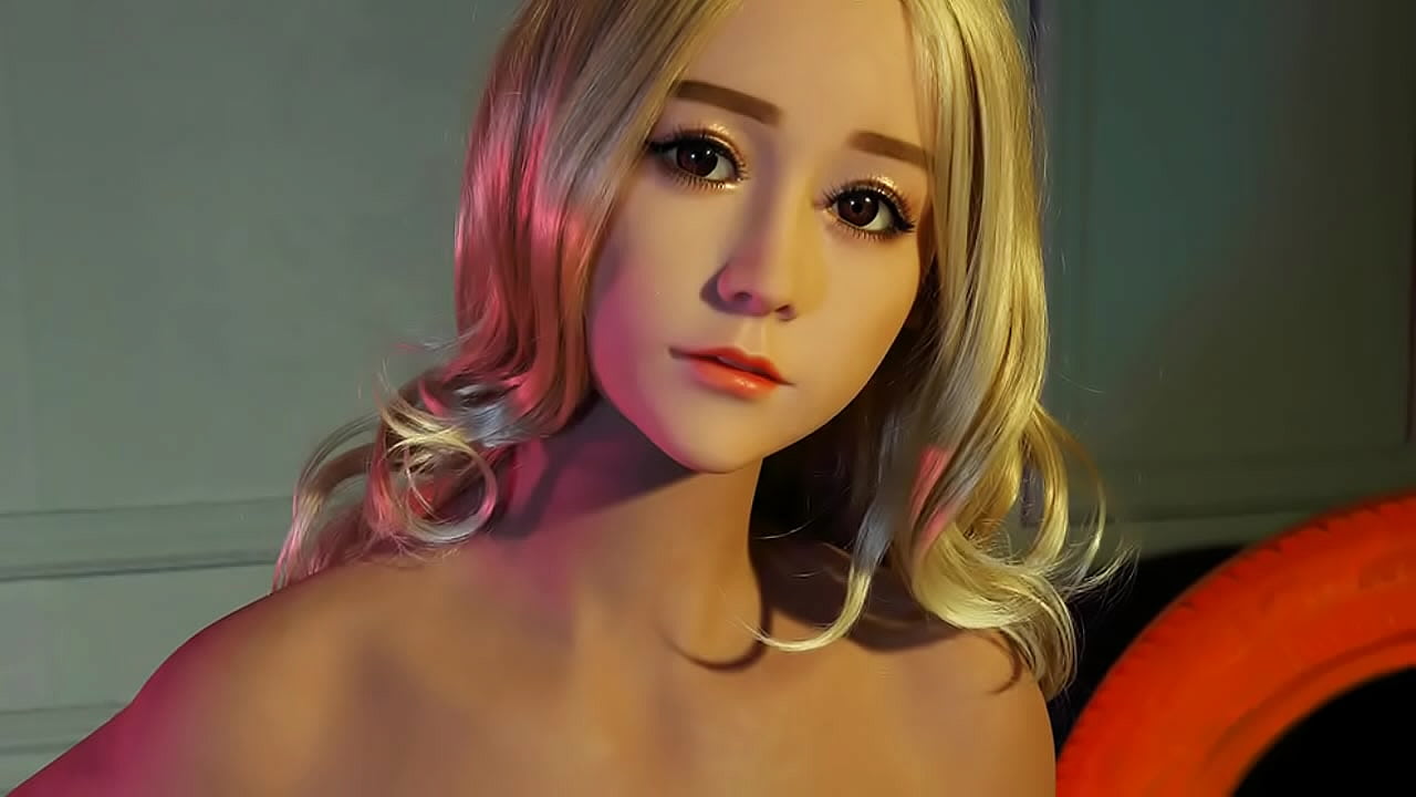 Realistic Sexdolls Young Blonde got Big Boobs to Cumshot