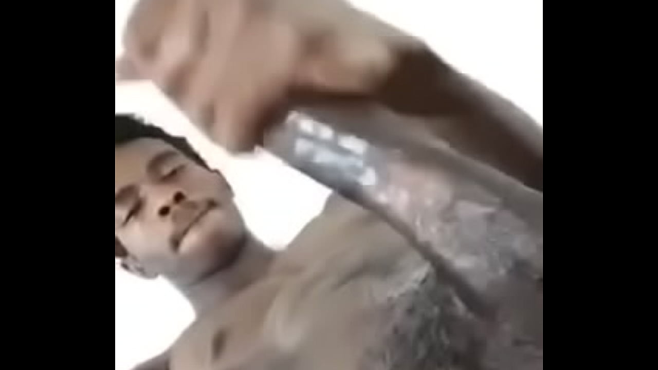 A big black oiled Cock fires load