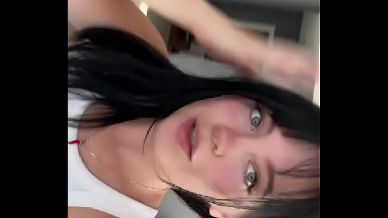 Hot tik tok video with beauty