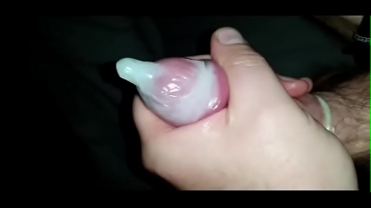 Condom cumming