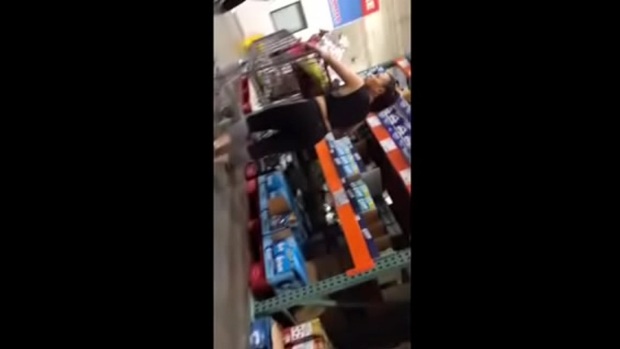 Fat Asian Ass in Costco