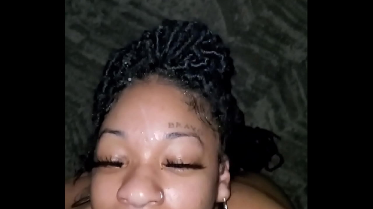 Mixed teen gets cum on her face