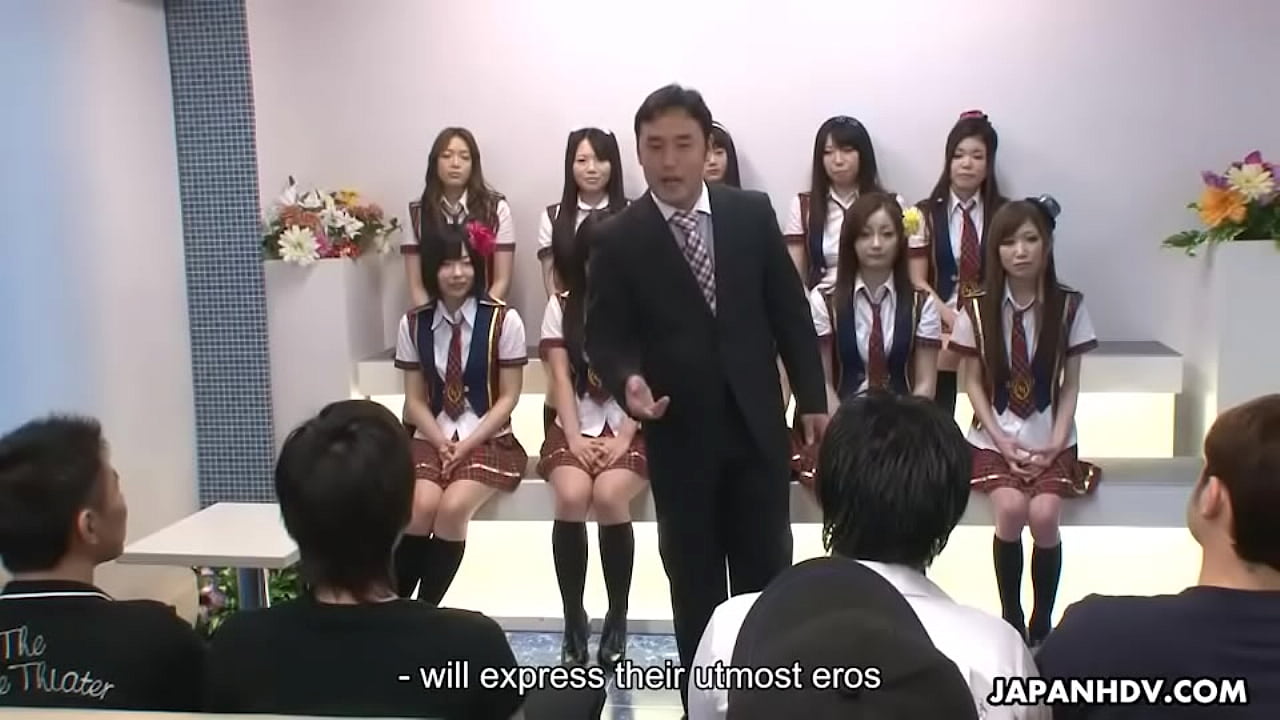 Japanese s do some naughty stuff during the idol competition