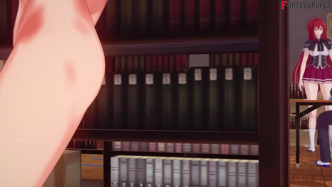 Akeno Fucking in the library | HS DXD NTR Madness 2 | Watch Full 1hr Movie on Sheer & PTRN: Fantasyking3