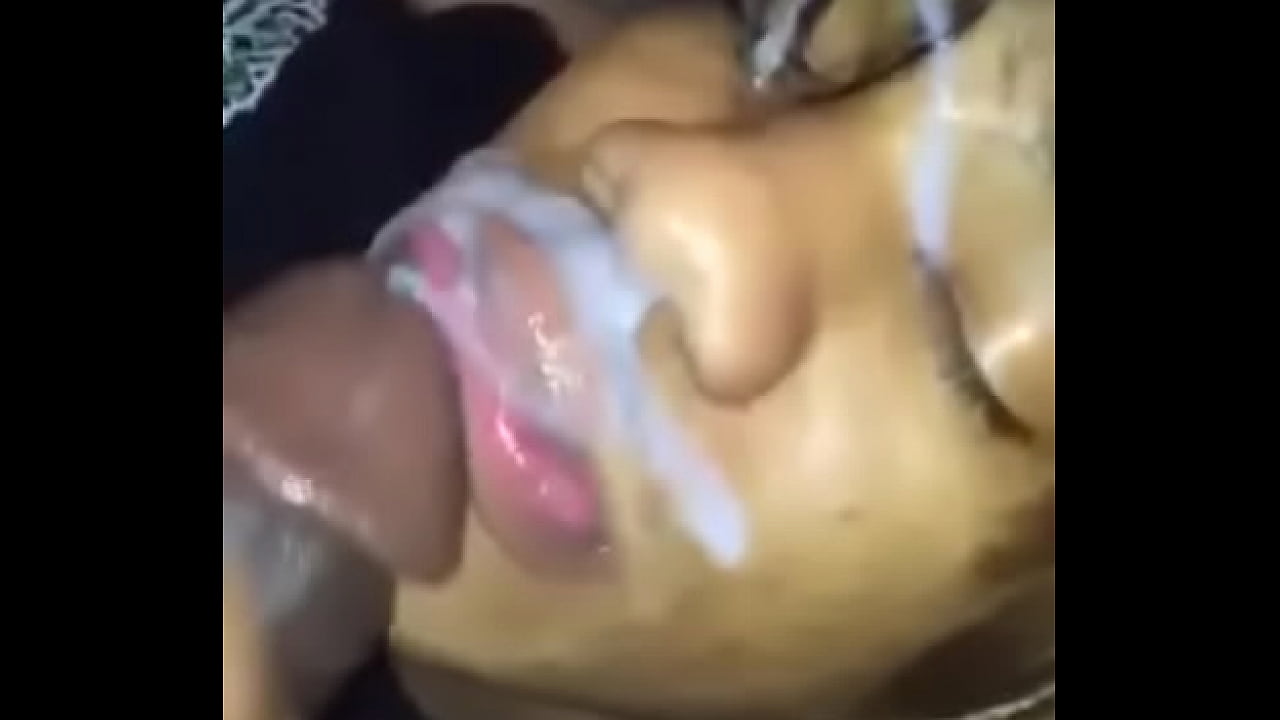 Getting the cum for my face