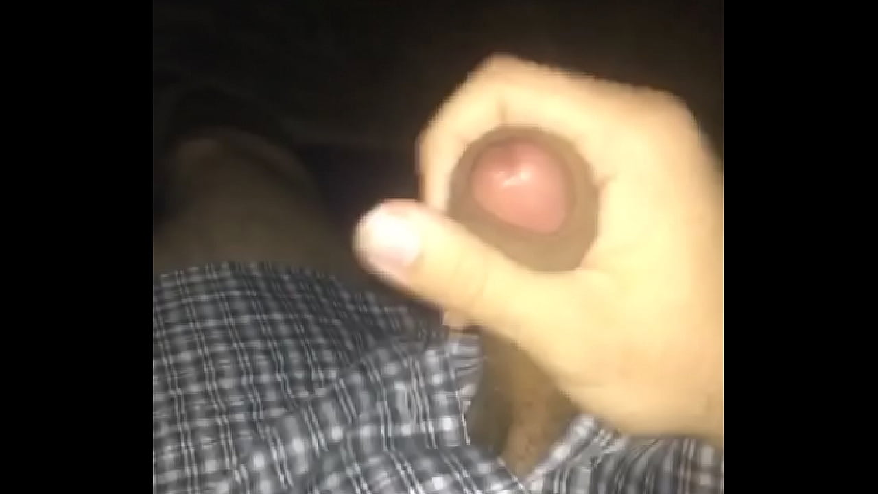 Masturbating