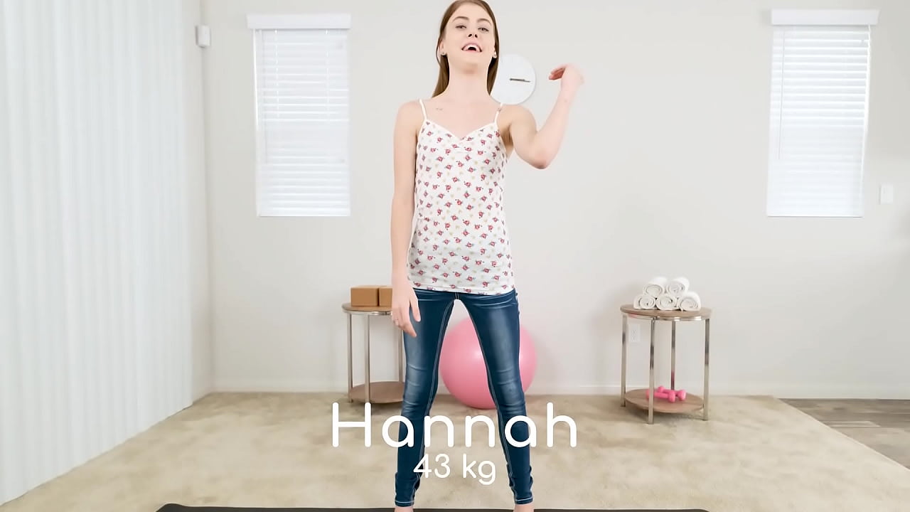 American Country Girl Fucked In Fitness Outfit and Creampied