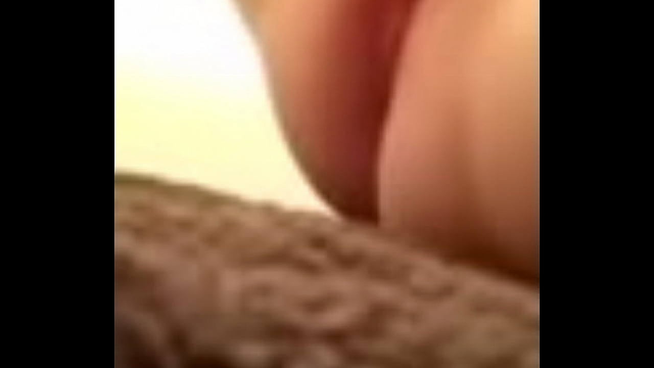 Wife fingering shaved pussy and cumming