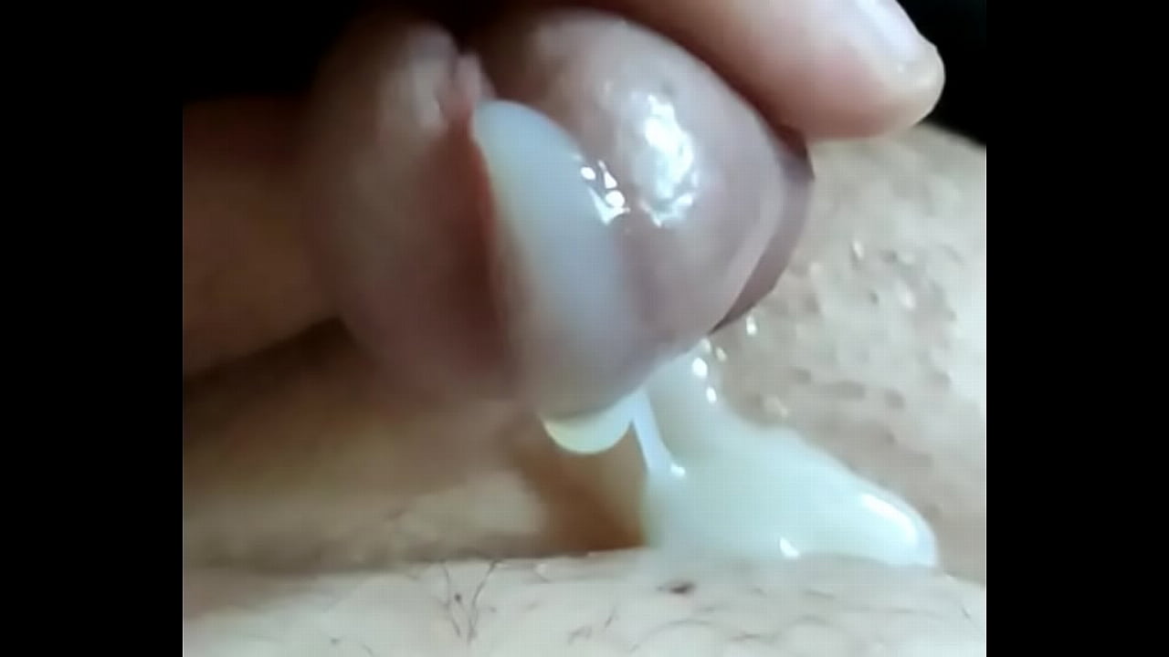 My cum slow motion