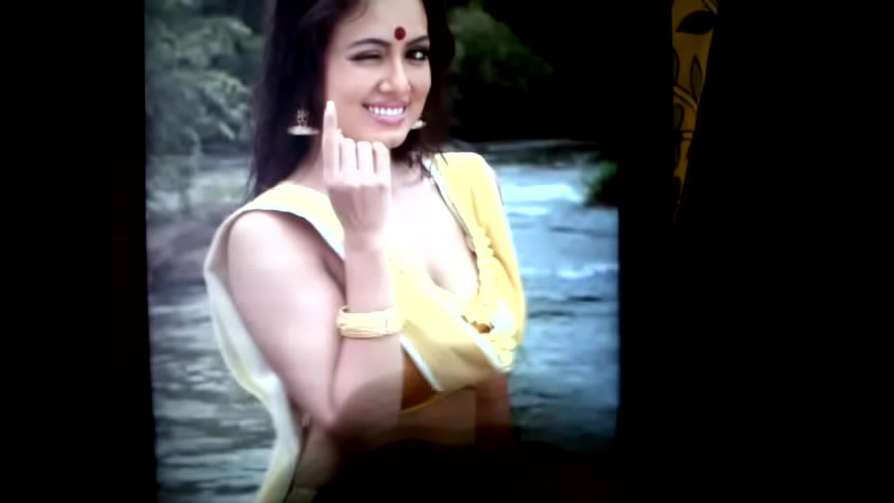 Cum tribute indian actress Sana Khan