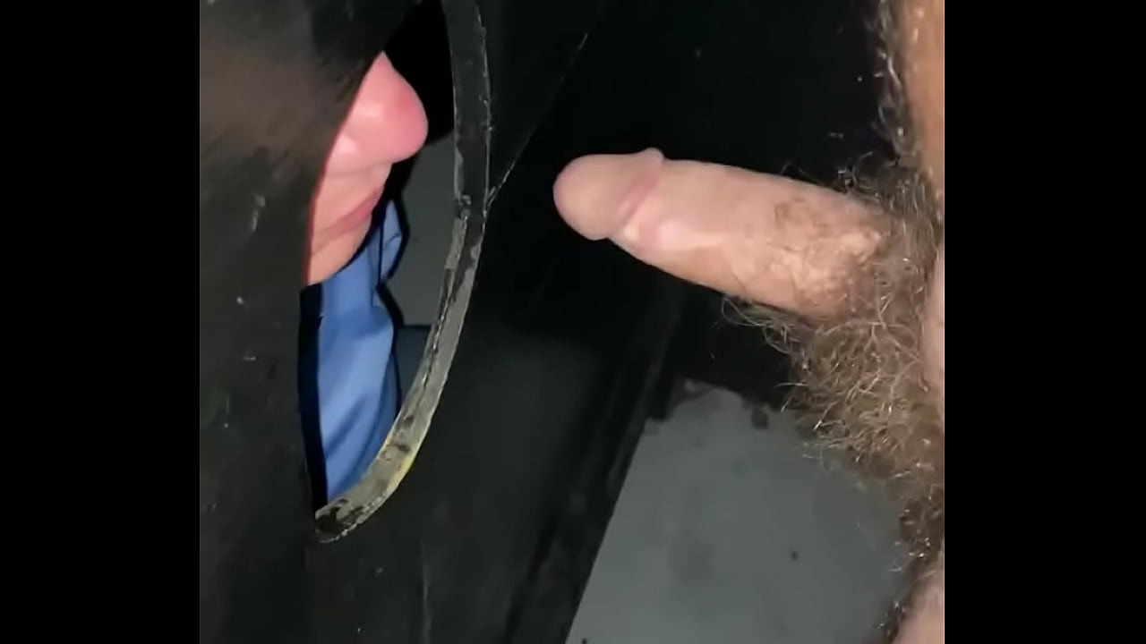 fishing buds get horny and make a bookstore glory Hole side trip