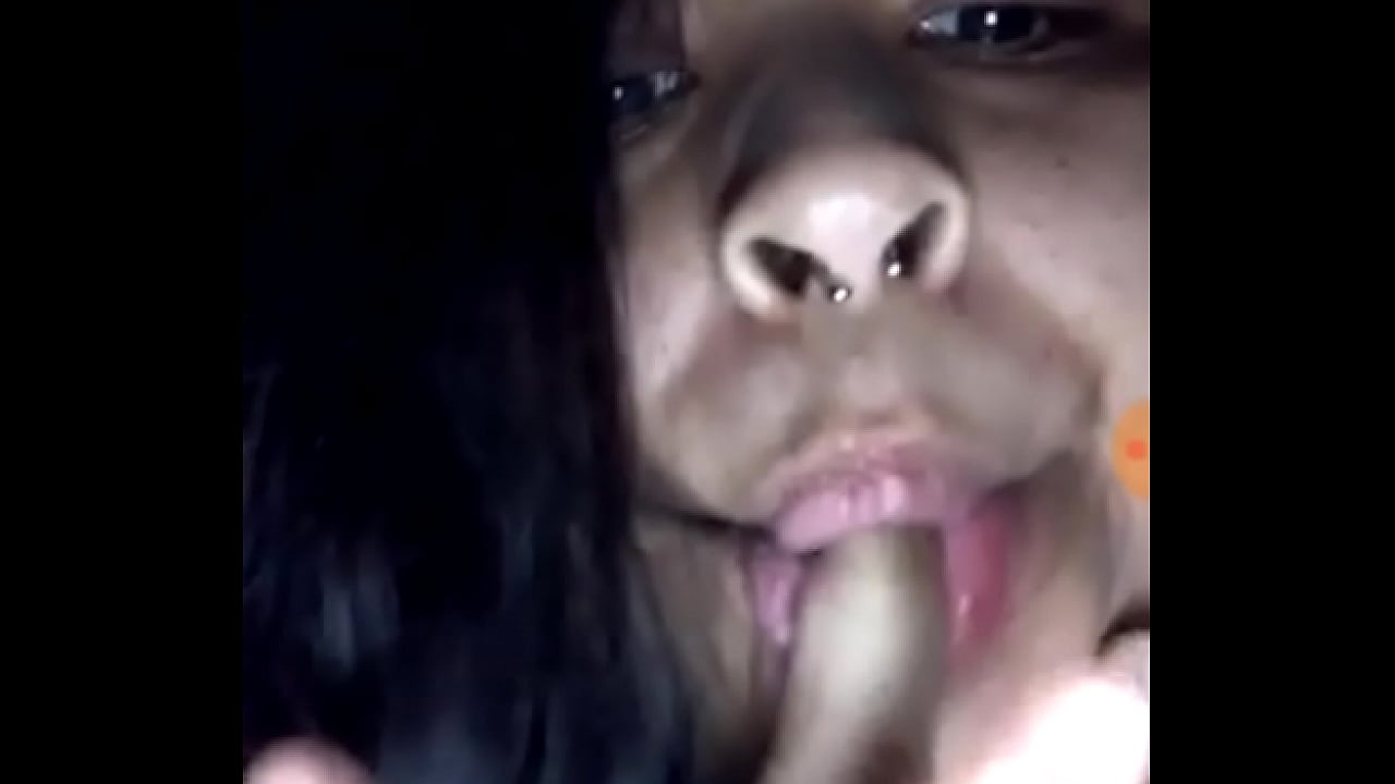 girl licks pussy juice off of fingers