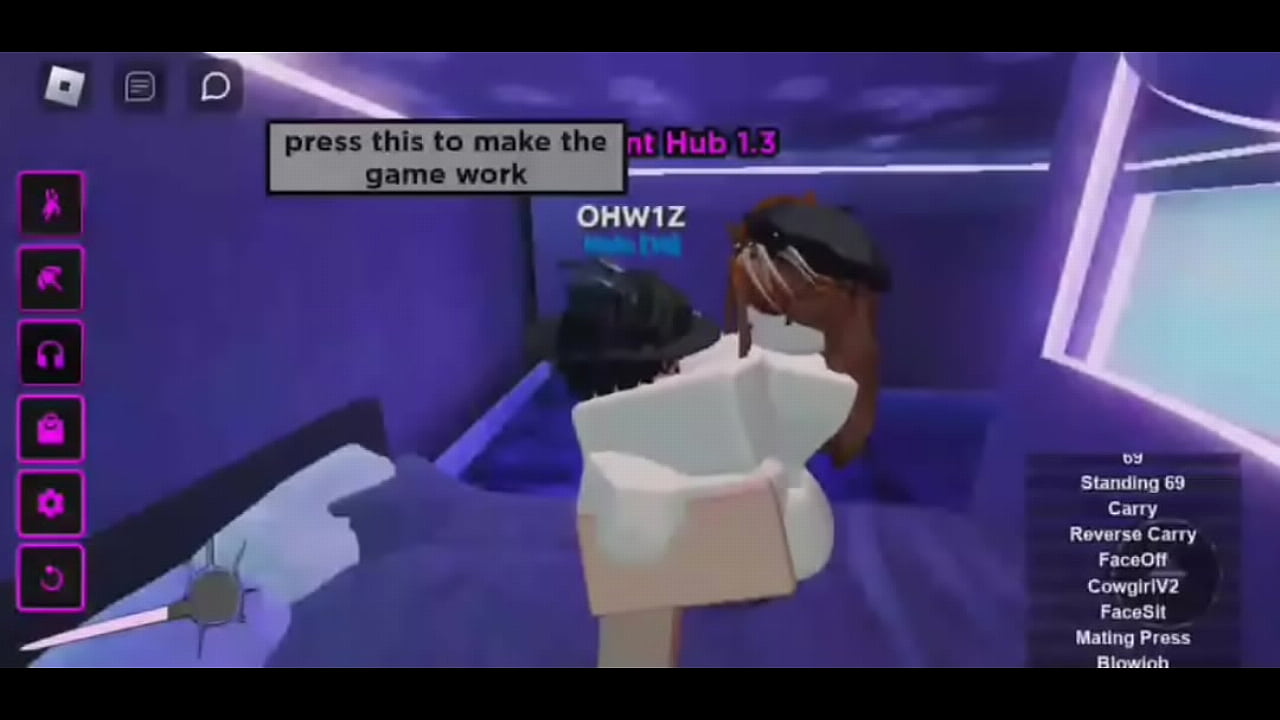 Fucking a juicy girlfriend from Roblox