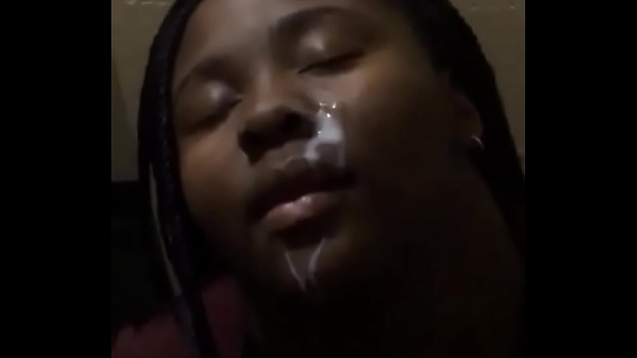 18yo ebony teen bbw dorm facial