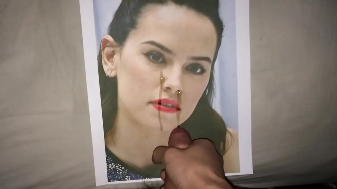 My huge cum tribute to Daisy Ridley 3