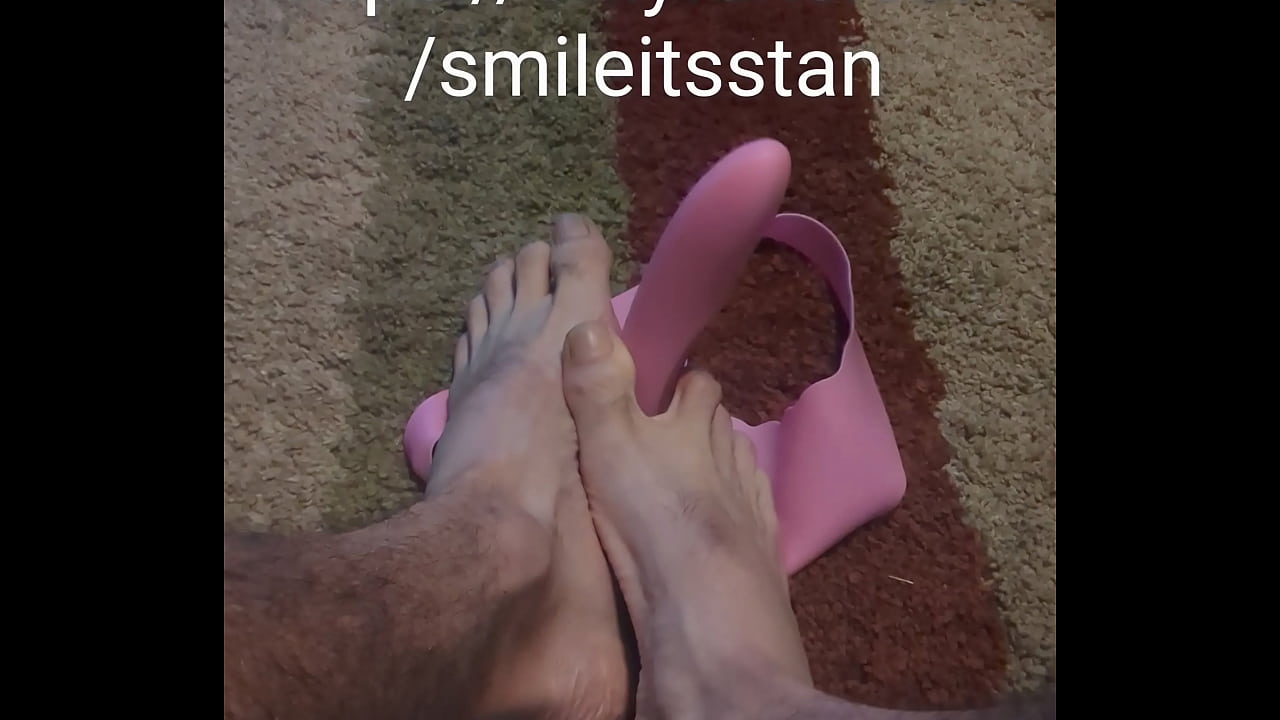 Man foot job