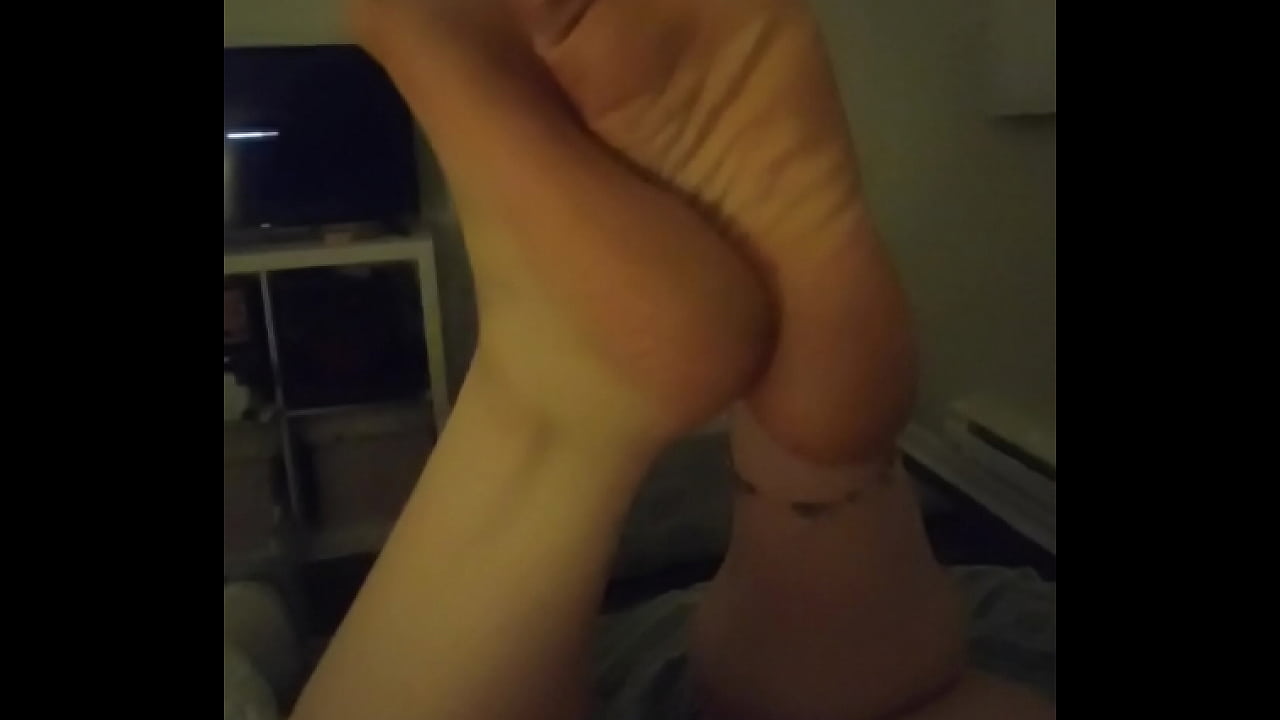Neighbor comes over to get a foot video