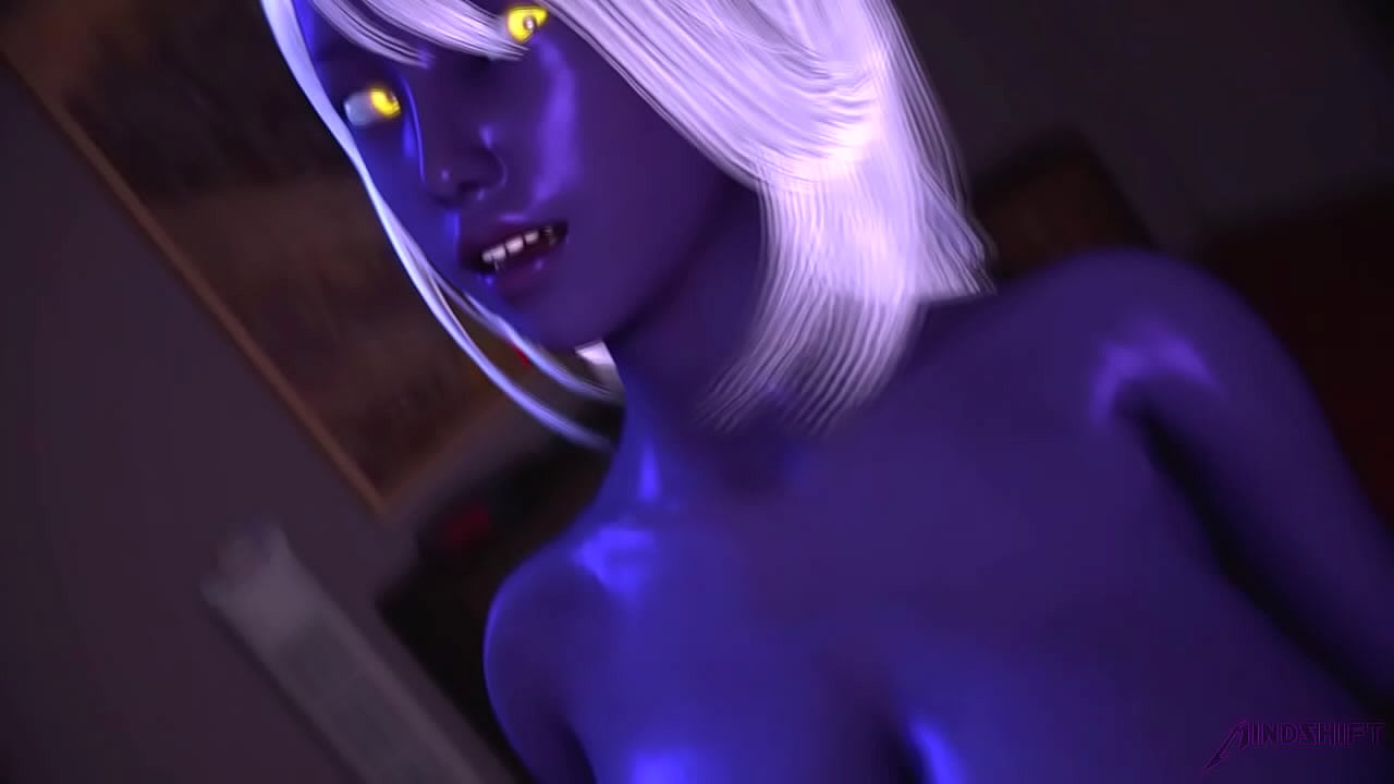 Nualia sexy slutty dark elf blowjob