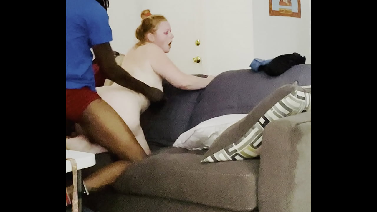 Thick White Woman taking friends Dick