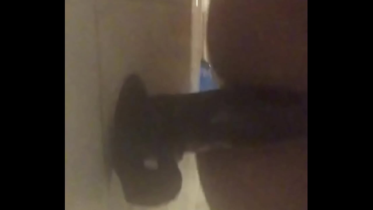 Black cock in the shower
