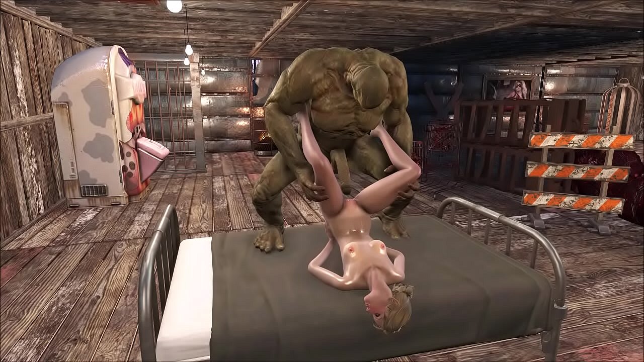 FO4 The Blonde Hottie and the Green Monster