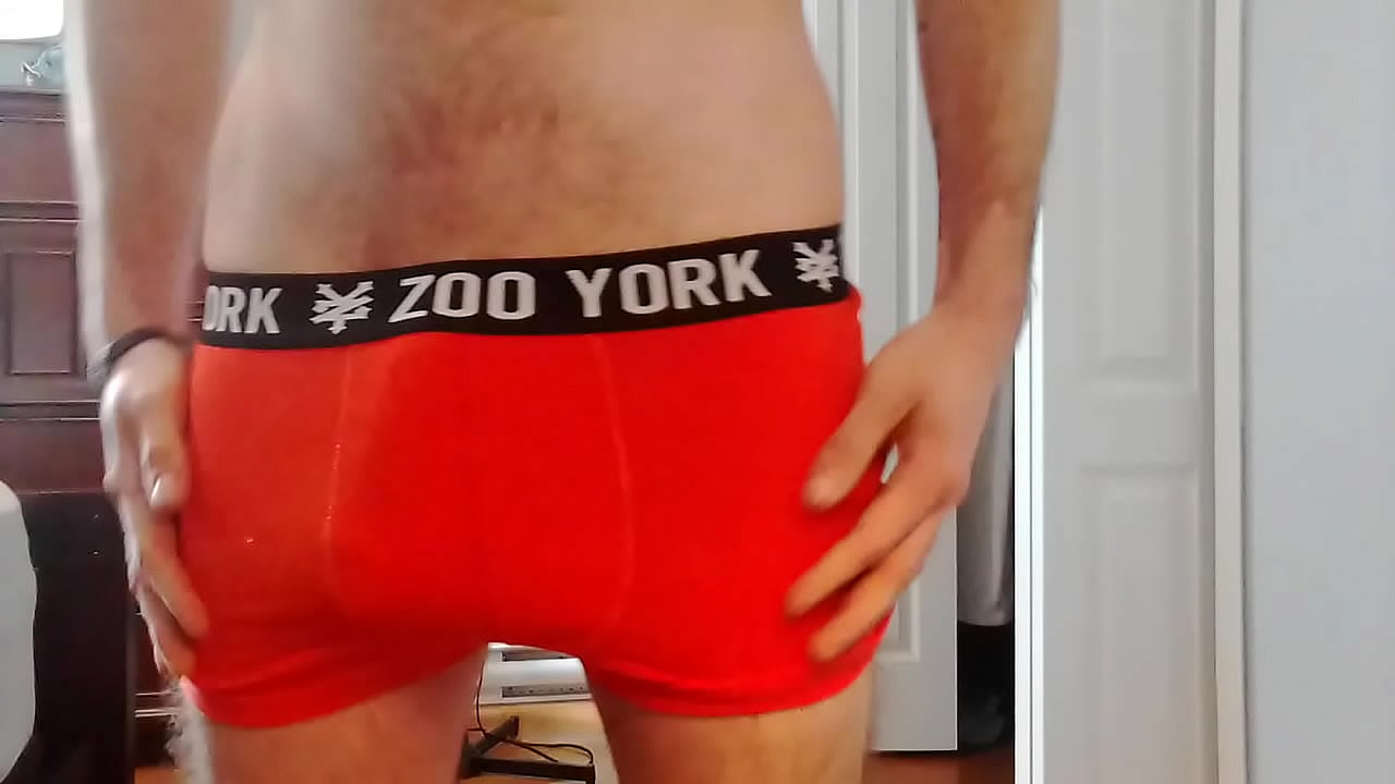 Boxer brief tease