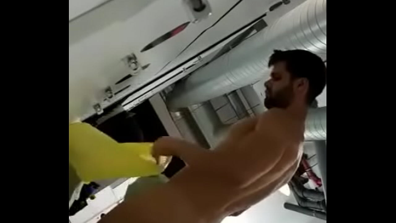 Flagrou Jogador pelado