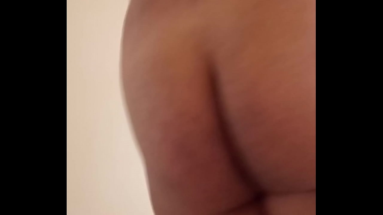 Sissy showing his ass to wife